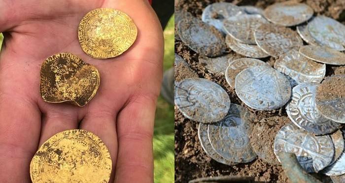 557 Rare Coins From The Middle Ages Dug Up By Amateur Metal Detectorists